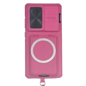 Nillkin Discover Innovation GalaxyS25 MagSafe CasePink Camera Slide Kickstand